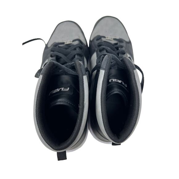 FUBU Mid-Rise Black Grey BBall Shoes Mens 11 - Picture 7 of 8